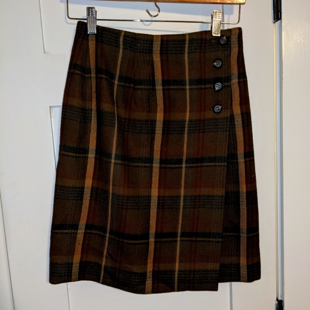 Breeches Plaid Skirt